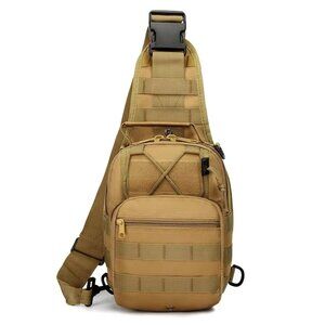 Tactical Sling Bag Military Crossbody Shoulder Backpack EDC Outdoor Hiking Bag
